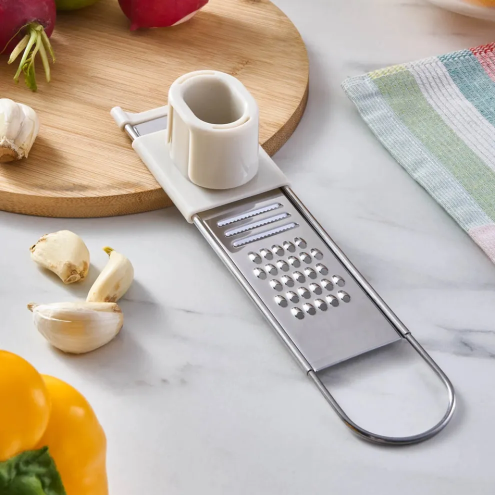 Crick Crack Harmony Stainless Steel Garlic Grater, Multi