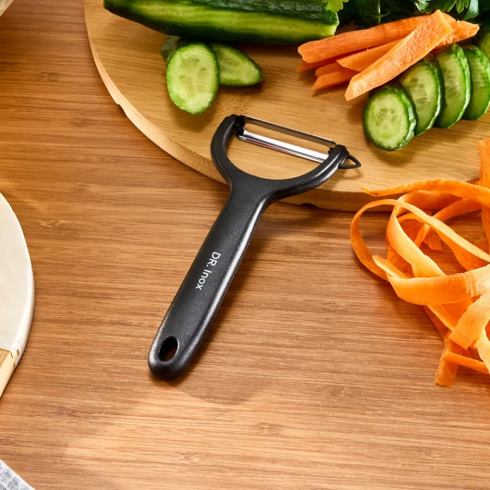 Dr.Inox Plain Peeler, Black