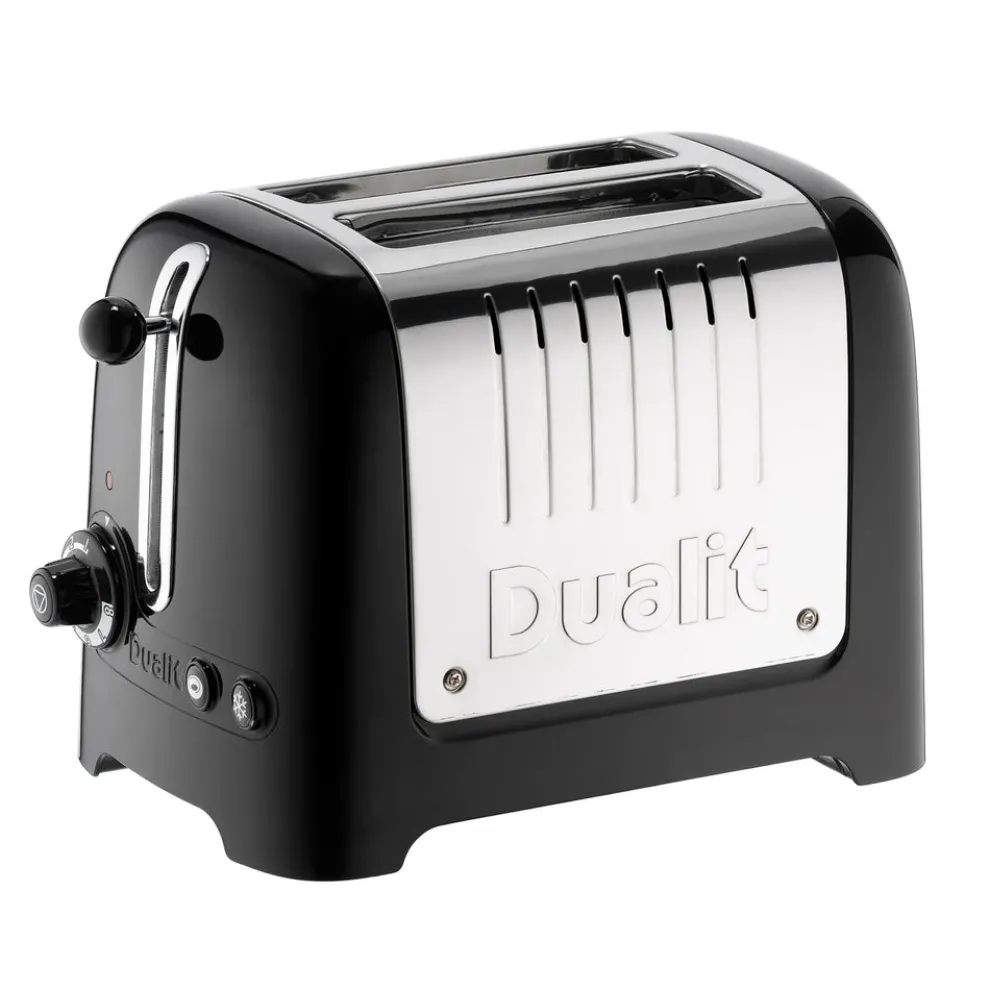 Dualit Silver Black Toaster, 1100W