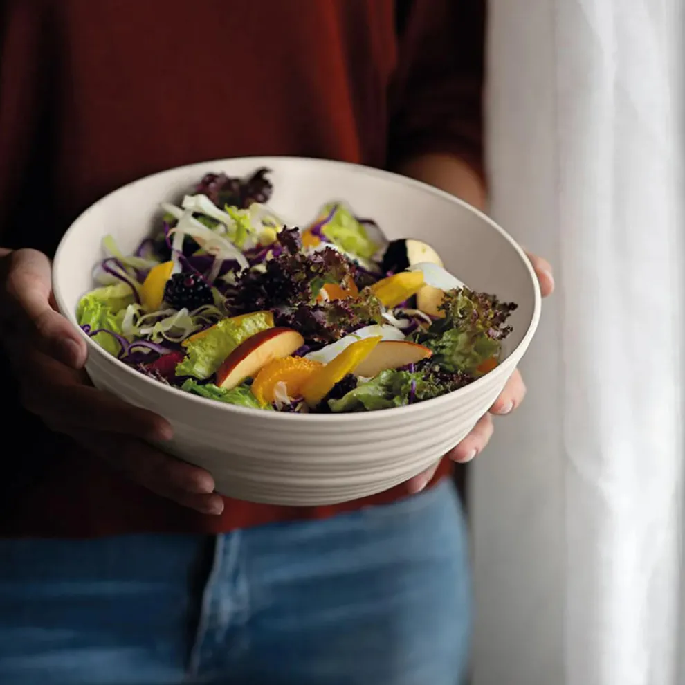 Guzzini Salad Bowl, Large, Brown