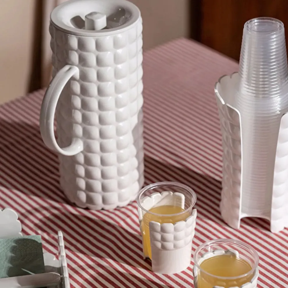 Guzzini Tiffany Pitcher, 1750ml, Cream