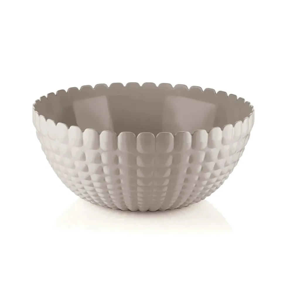 Guzzini Tiffany Salad Bowl, 30cmx13cm, Taupe