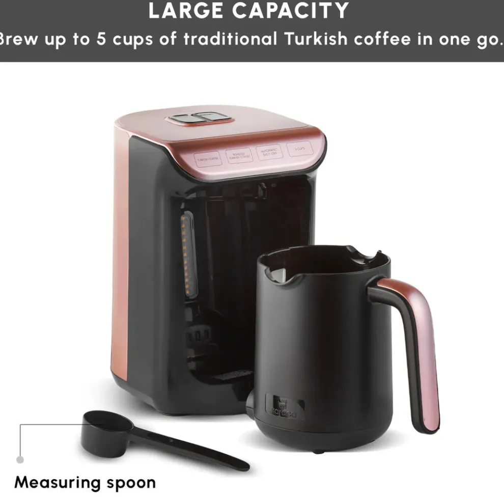 Hatır Köz Turkish Coffee Maker, 535W, Roseberry