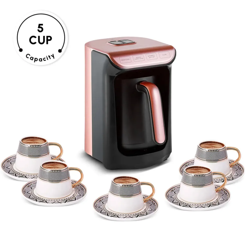Hatır Köz Turkish Coffee Maker, 535W, Roseberry