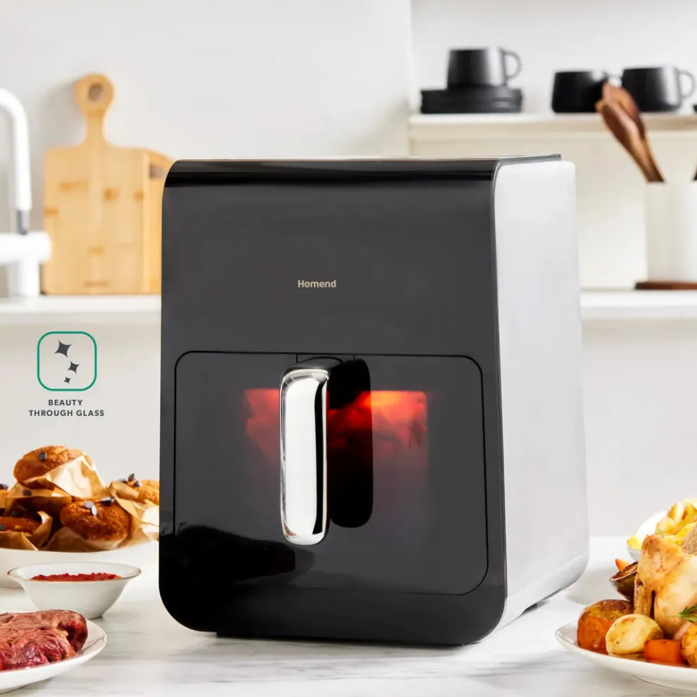 Homend Airfryday 2507, 6L, Black Grey