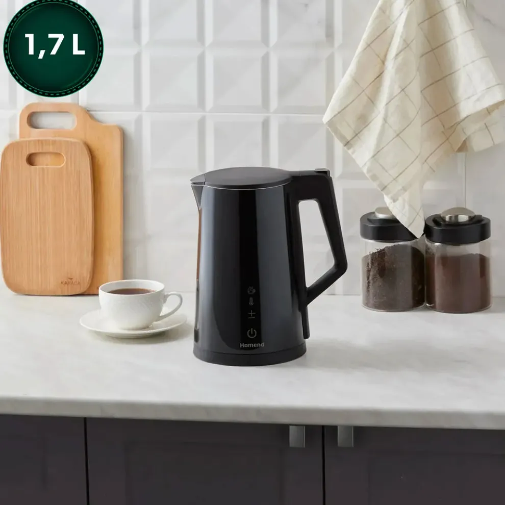 Homend Kettle, 1.7L, Black