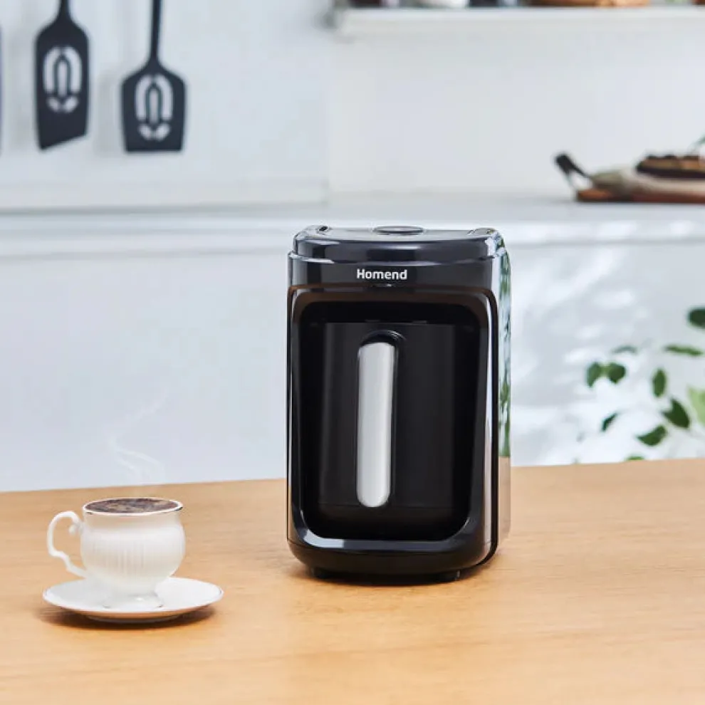 Homend Pottoman 1840UK Turkish Coffee Maker, 450ml, 535W, Black
