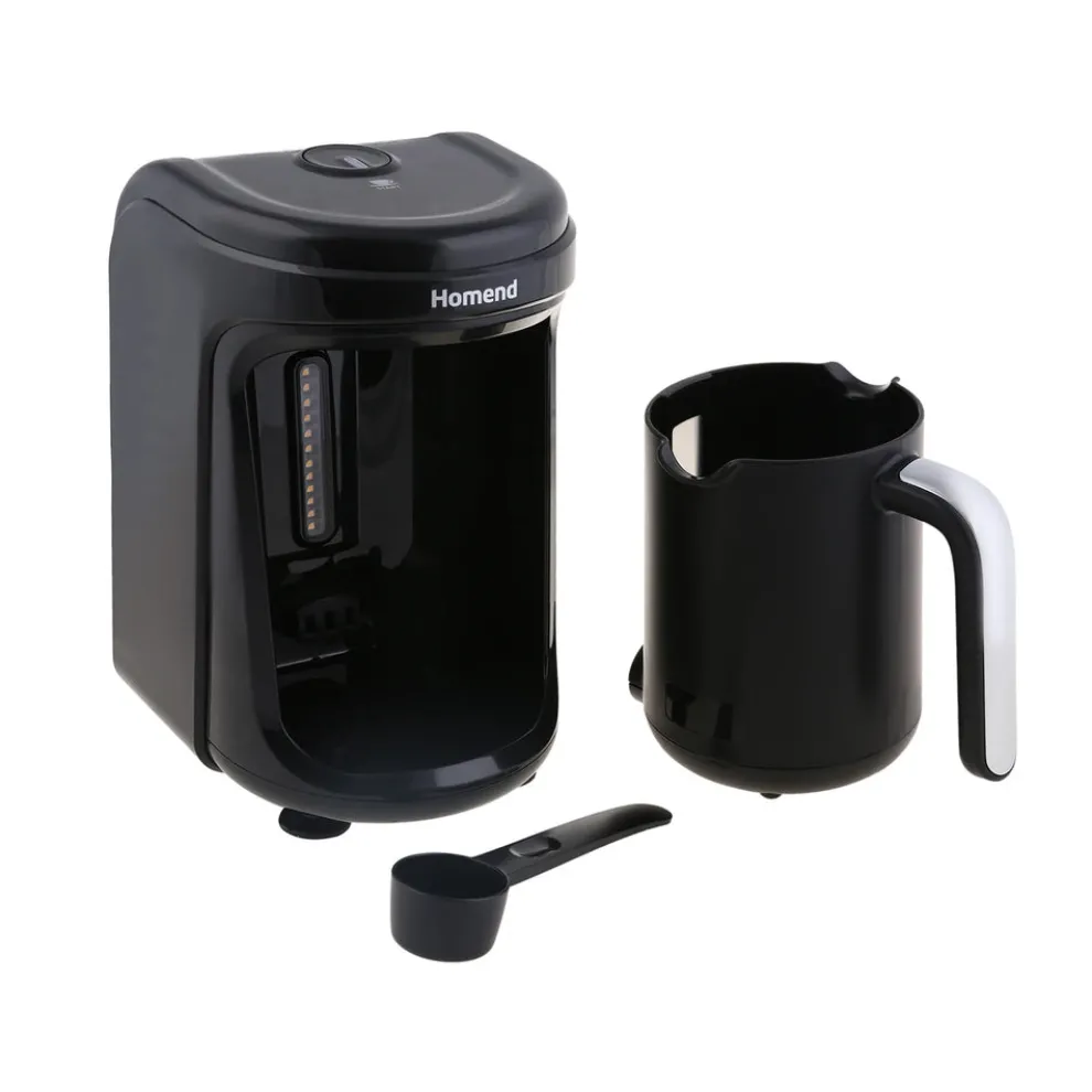 Homend Pottoman 1840UK Turkish Coffee Maker, 450ml, 535W, Black