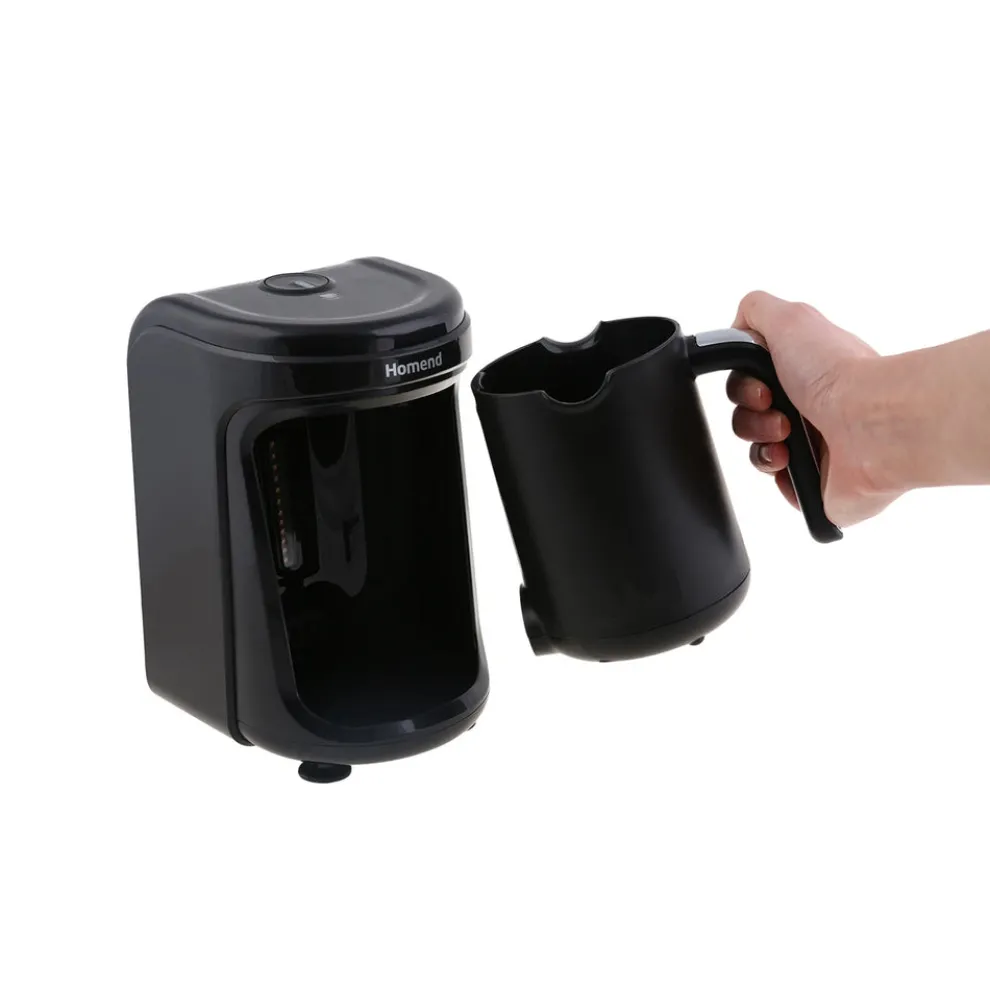 Homend Pottoman 1840UK Turkish Coffee Maker, 450ml, 535W, Black