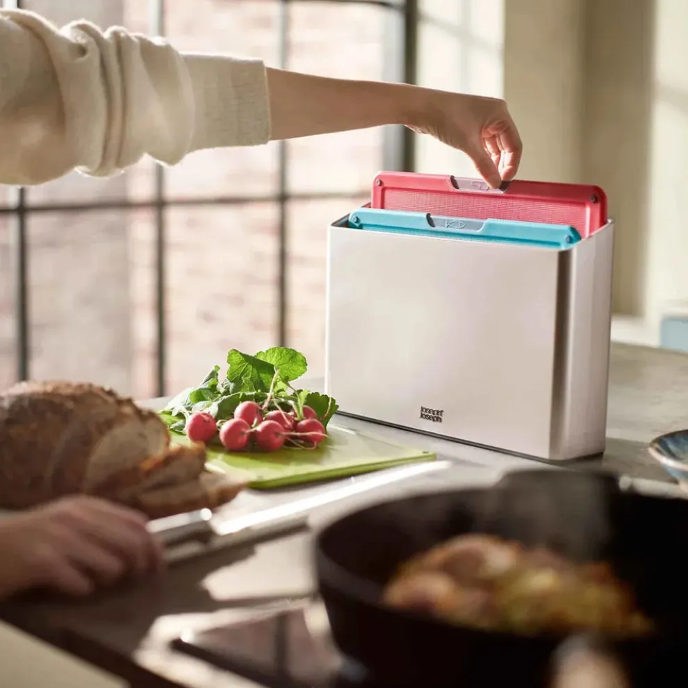 Joseph Joseph Folio Icon 4-Piece Chopping Board Set,Large, Multi