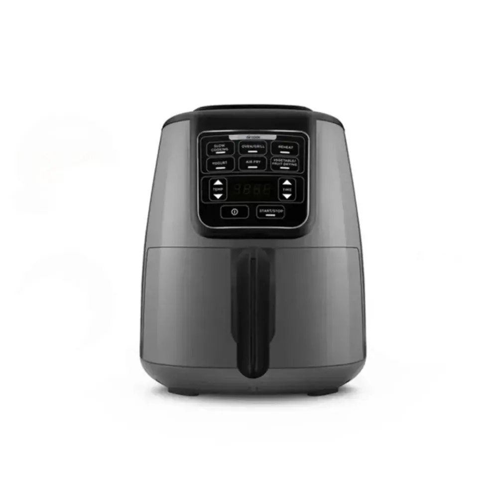 Karaca Air Cook XL 2 in 1 Air Fryer, 4L, 1550W, Space Grey