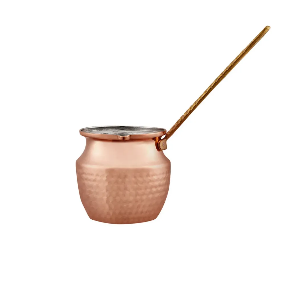 Karaca Alacahöyük Copper Turkish Coffee Pot, Large, Copper