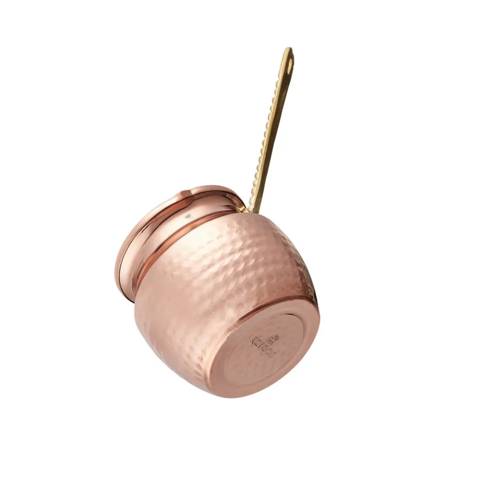 Karaca Alacahöyük Copper Turkish Coffee Pot, Large, Copper