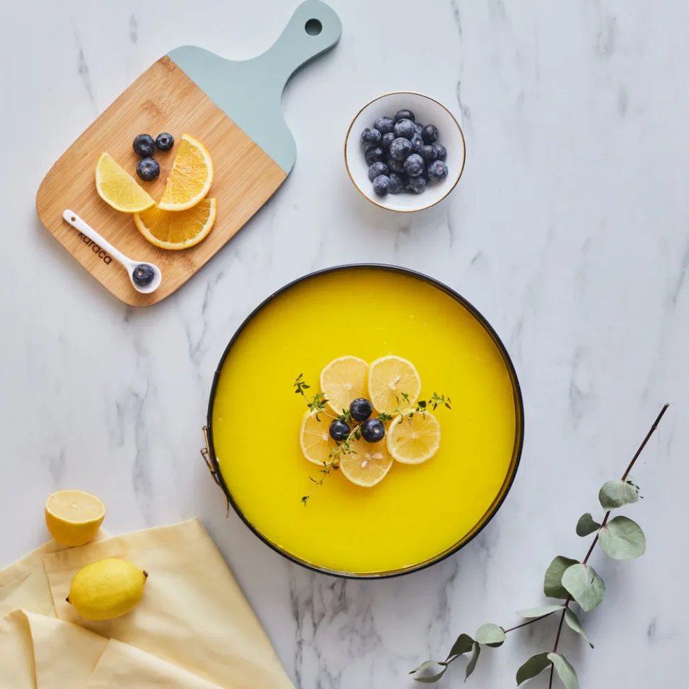 Karaca Aluminum Springform Cake Tin, 26cm, Black Gold