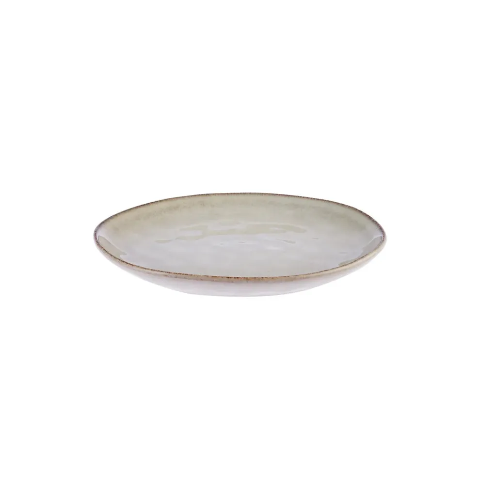 Karaca Aria Reactive Glaze Side Plate, 20cm, Beige