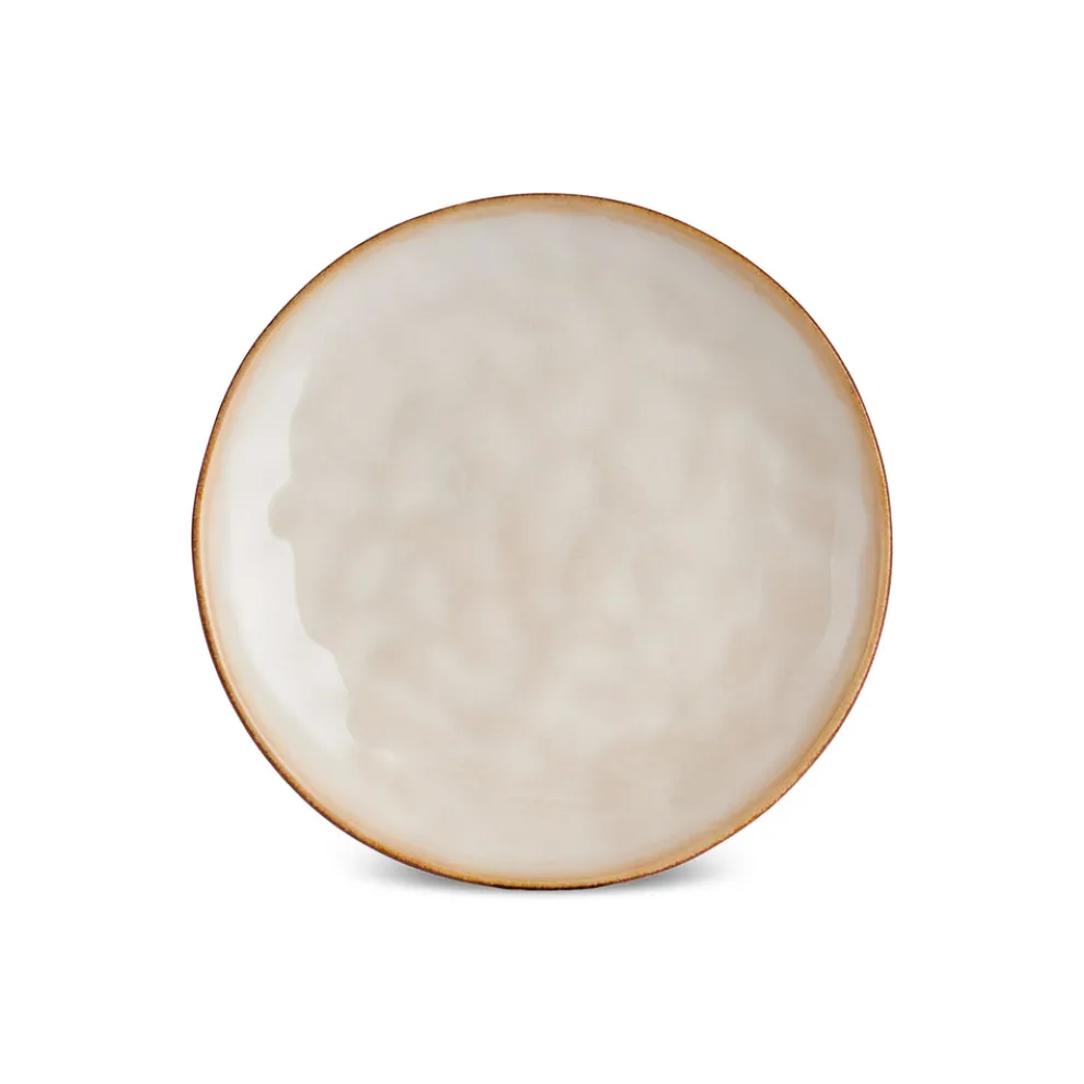 Karaca Aria Reactive Glaze Dessert/Side Plate, 16cm, Beige