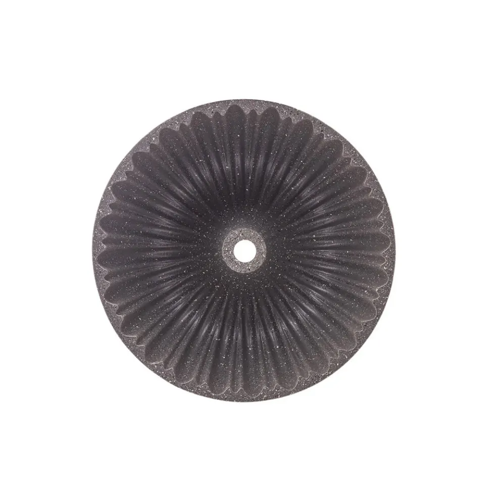 Karaca Cake Pro Aluminium Cast Decorative Bundt Cake Tin, 25.5cm, Pink