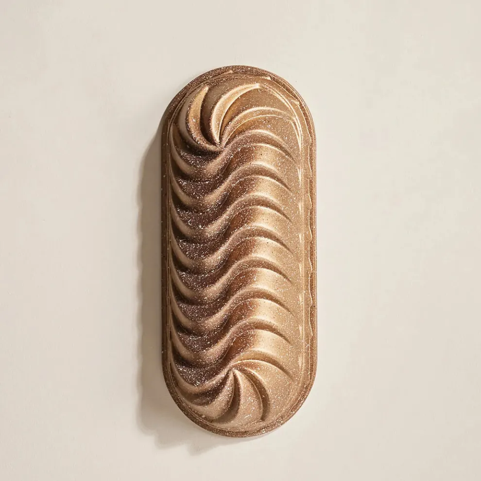 Karaca Cake Pro Vera Aluminium Cast Loaf Pan, 35cm, Gold