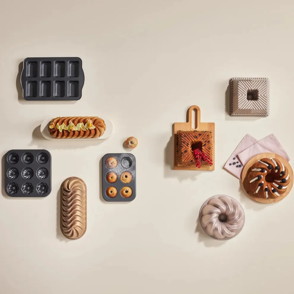 Karaca Cake Pro Vera Aluminium Cast Loaf Pan, 35cm, Gold