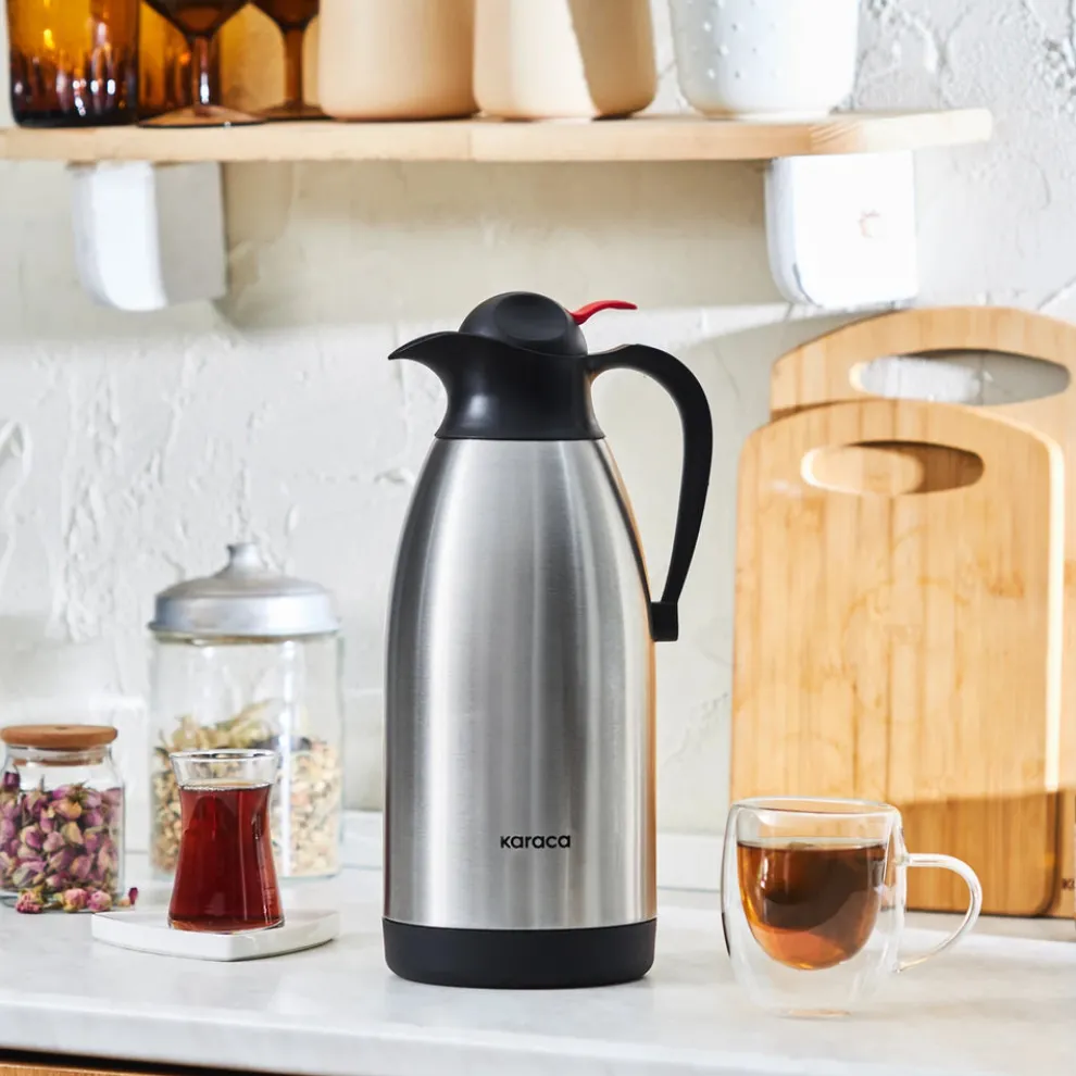 Karaca Clark Tea Thermos, 2,5L, Inox