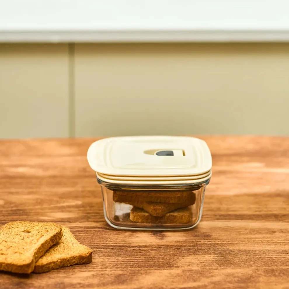 Karaca Cream Storage Container, 430ml, Clear