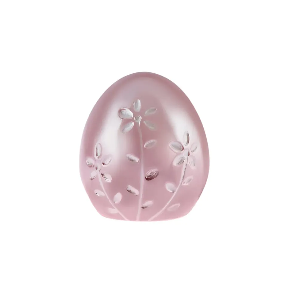 Karaca Easter Ceramic Decorative Trinket, 9cm, Pink