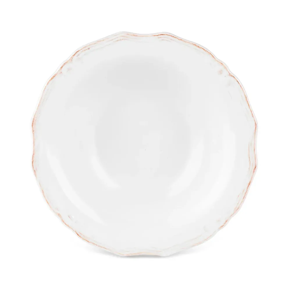 Karaca Elizabeth Ceramic Salad Bowl, 26cm, Ecru