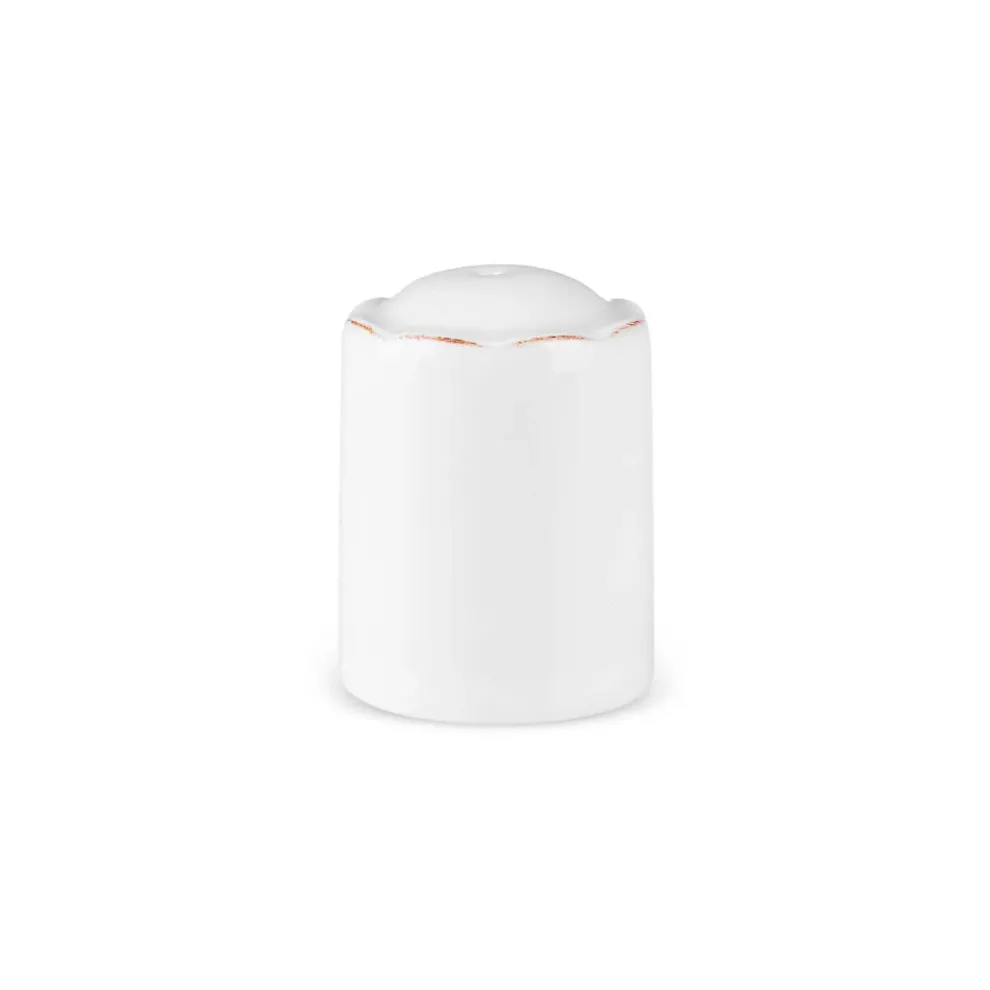 Karaca Elizabeth Ceramic Pepper Shaker, Ecru