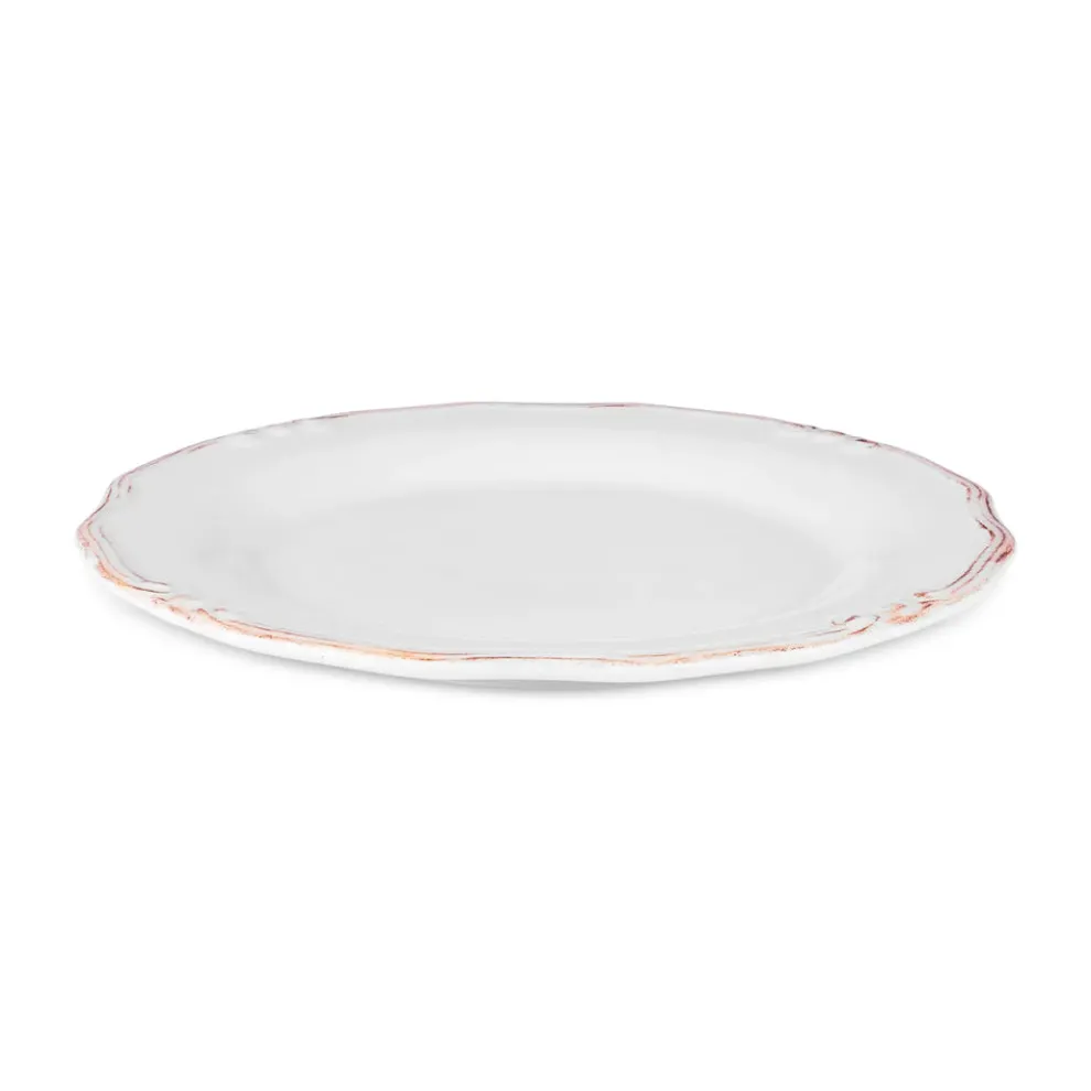 Karaca Elizabeth Ceramic Dinner Plate, 25cm, Ecru
