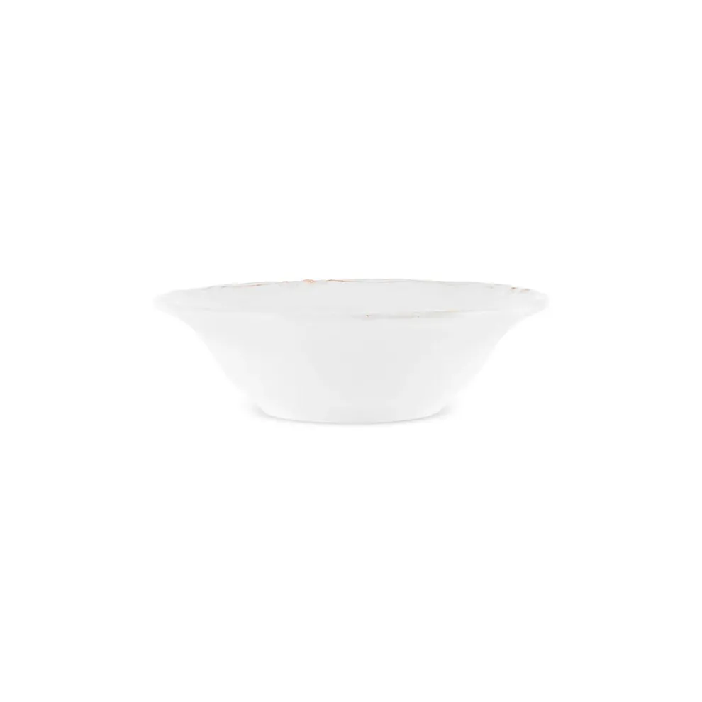 Karaca Elizabeth Ceramic Snack Bowl, 12cm, Ecru
