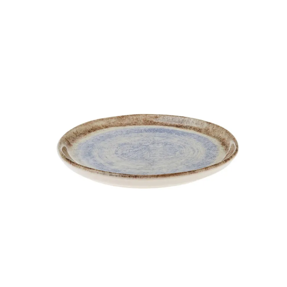 Karaca Ephesus Ceramic Side Plate, 14cm, White Multi