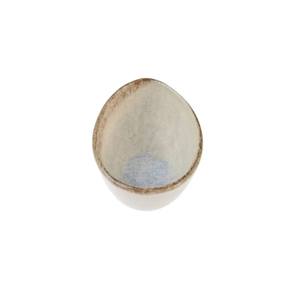 Karaca Ephesus Ceramic Sauce Bowl, 10cm, White Multi