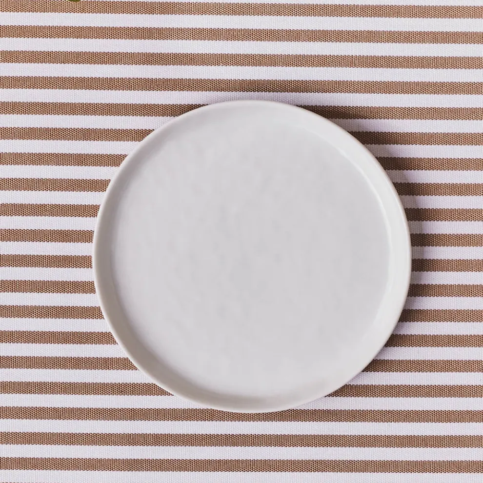 Karaca Epsilon Porcelain Bread Plate, 13,5cm, White