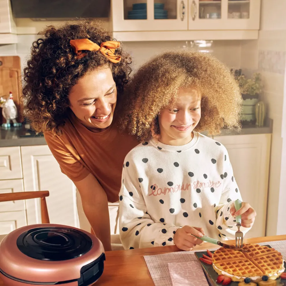 Karaca Funday Waffle Machine, Silver