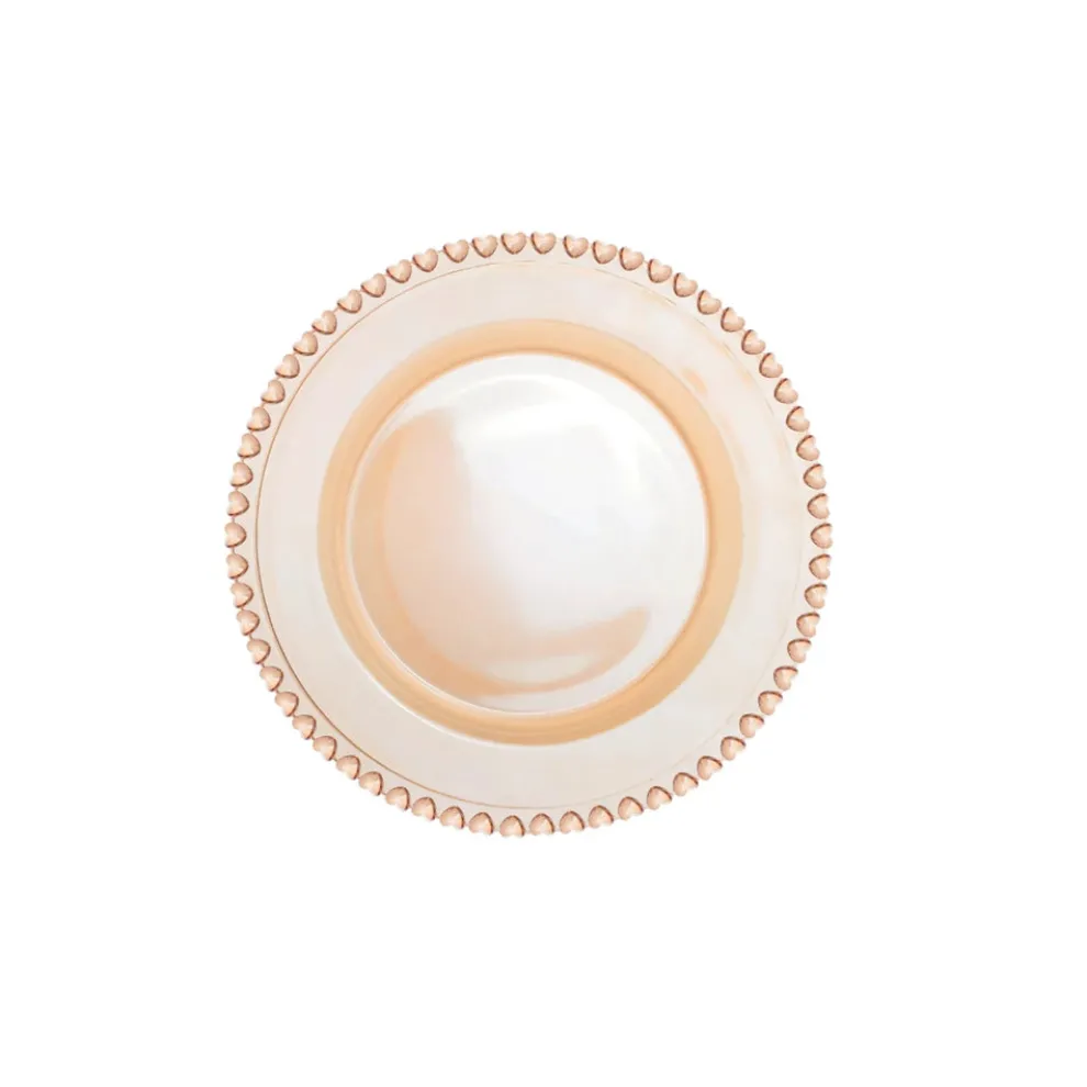 Karaca Glory Dinner Plate, 27cm, Amber