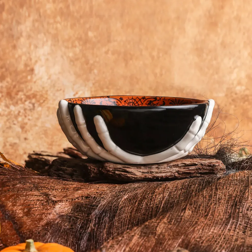 Karaca Halloween Cereal/Soup Bowl, 17cm, Multi