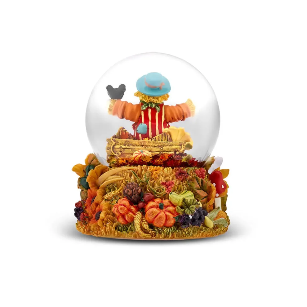 Karaca Halloween Scare Crow Ceramic Snow Globe, 100mm, Multi