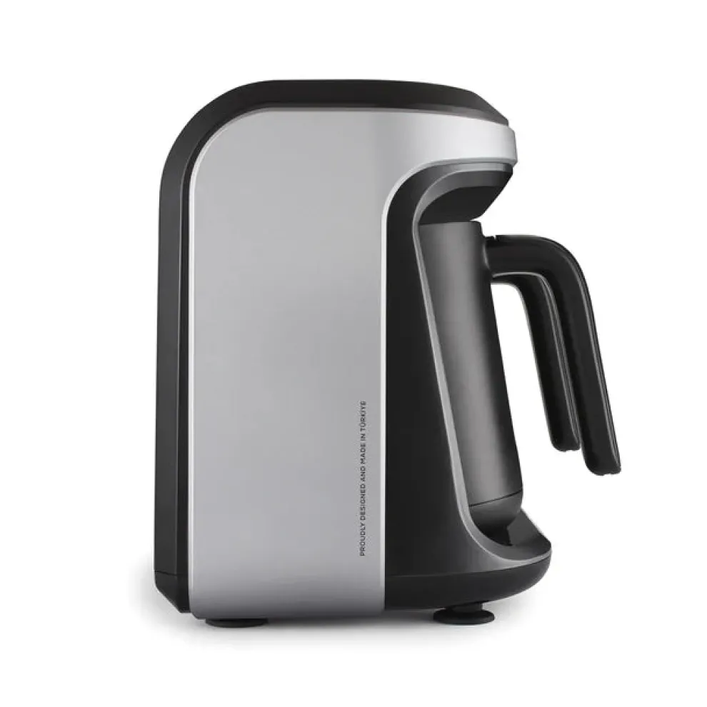 Karaca Hatır Hüps Duet Turkish Coffee Maker, 1400W, Silver