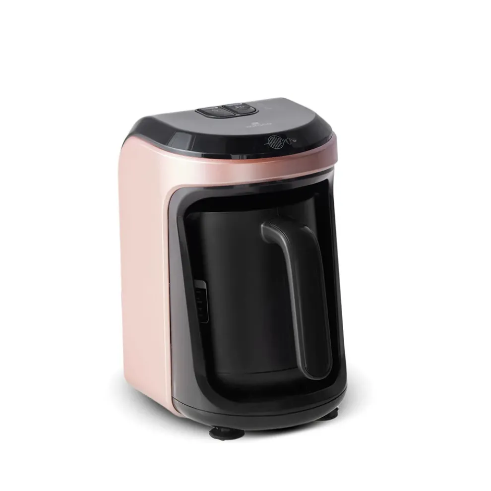 Karaca Hatır Hüps Turkish Coffee Maker and Milk Steamer, 535W, Rose Gold