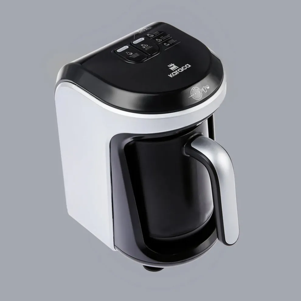 Karaca Hatır Hüps Turkish Coffee Maker and Milk Steamer, 535W, Silver