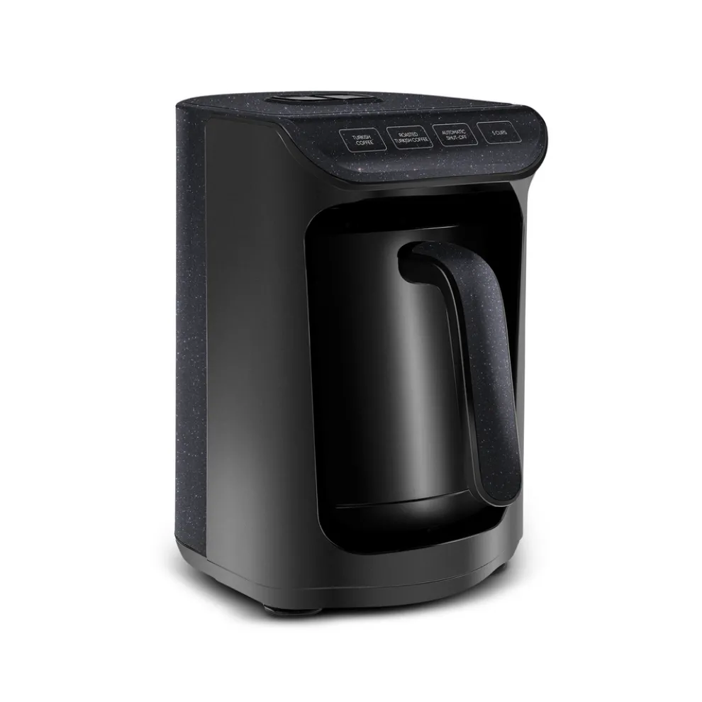 Karaca Hatır Köz Milky Turkish Coffee Maker, 535W, Shiny Black