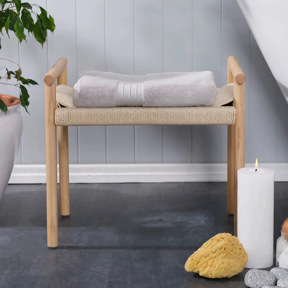 Karaca Home 100% Turkish Cotton Bath Towel, 85cmx150cm, Grey