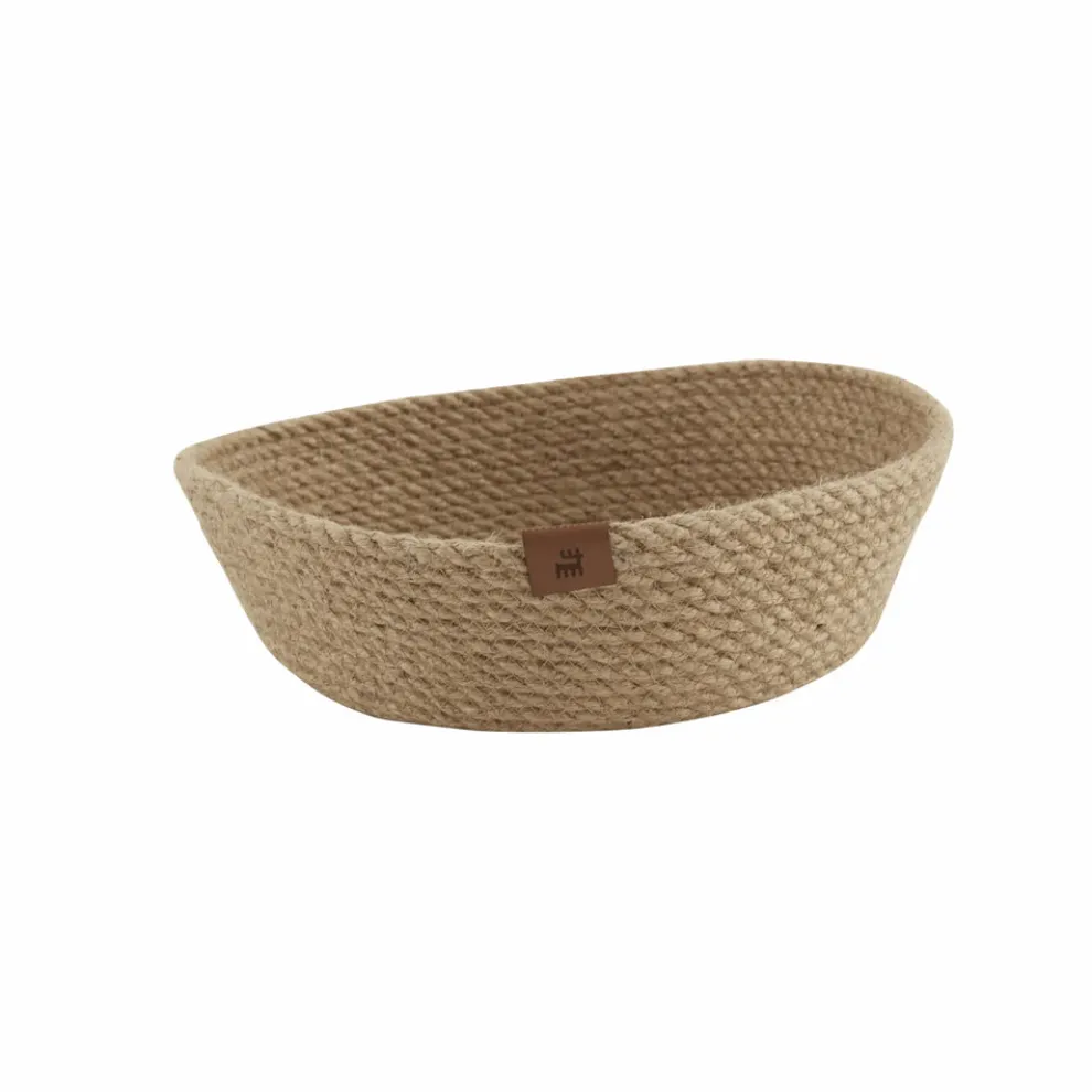 Karaca Home Alba Jute Decorative Plate, 28cm