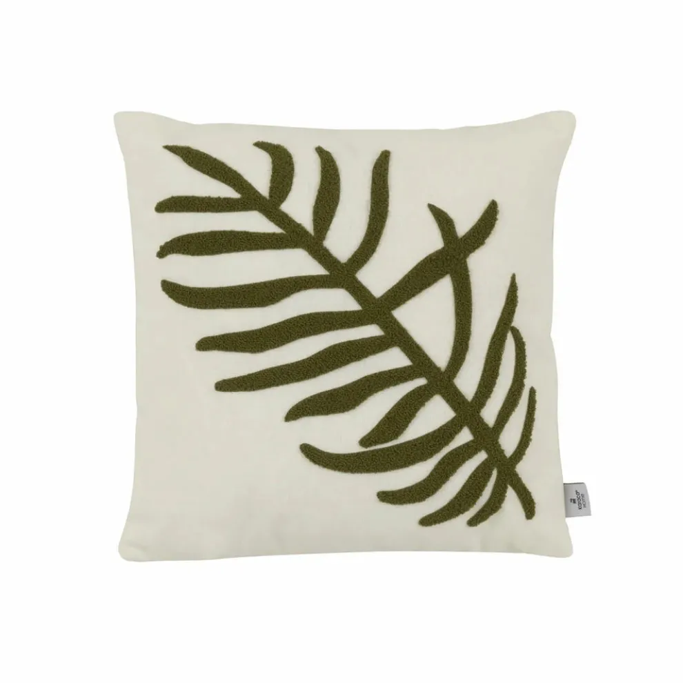 Karaca Home Alicca Filled Cushion, 43cmx43cm, Black-White