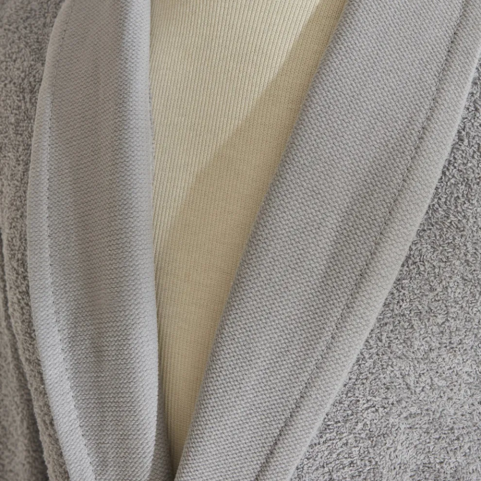 Karaca Home Allen 6-Piece 100% Turkish Cotton Family Bathroom Set, Offwhite