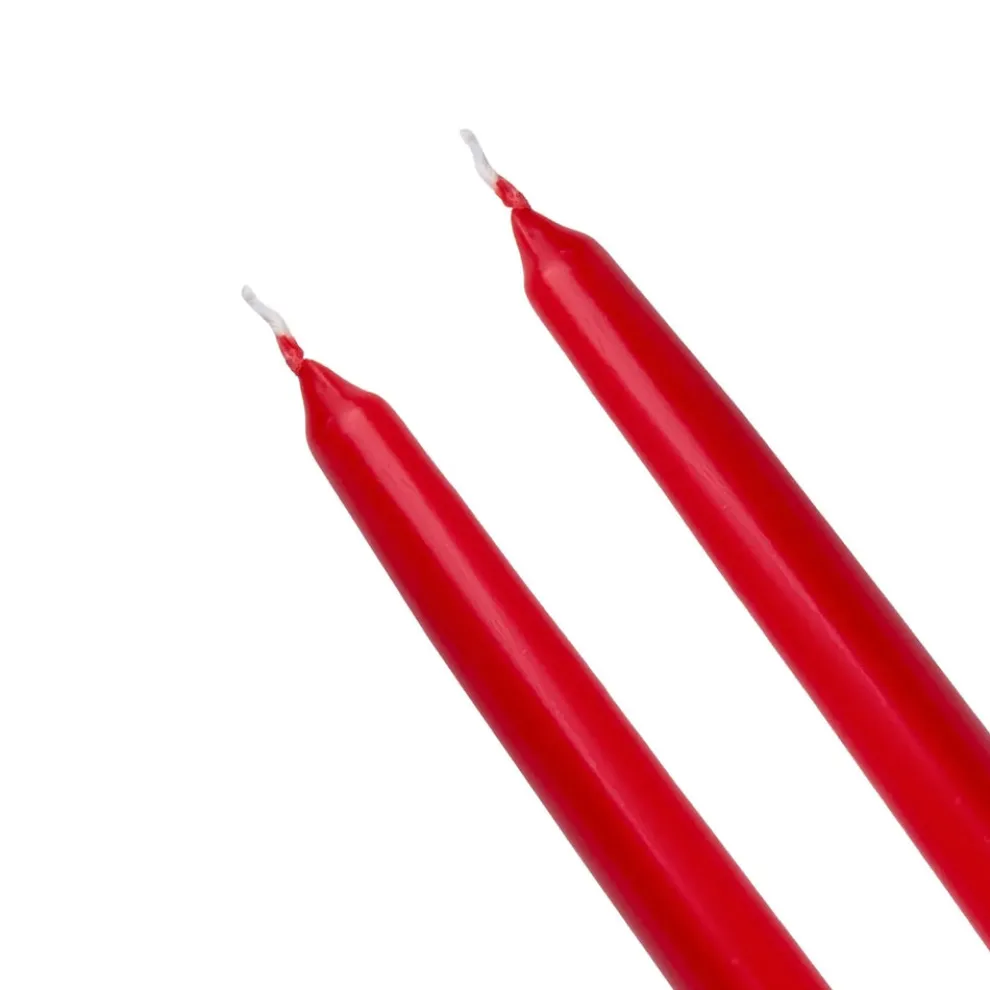 Karaca Home Andy 2-Piece Candle, 24cm, Red