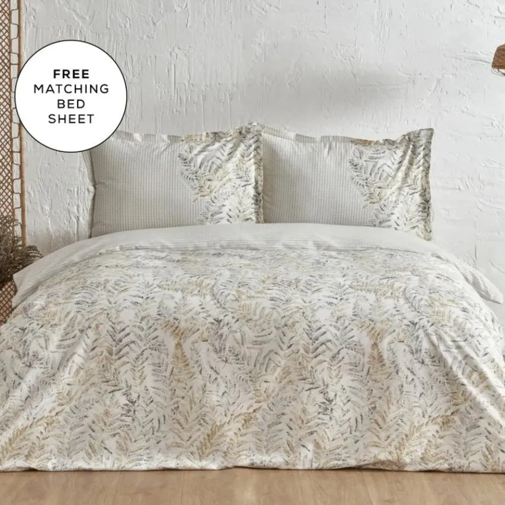 Karaca Home Bled 100% Turkish Cotton Duvet Cover Set, Double, Multi