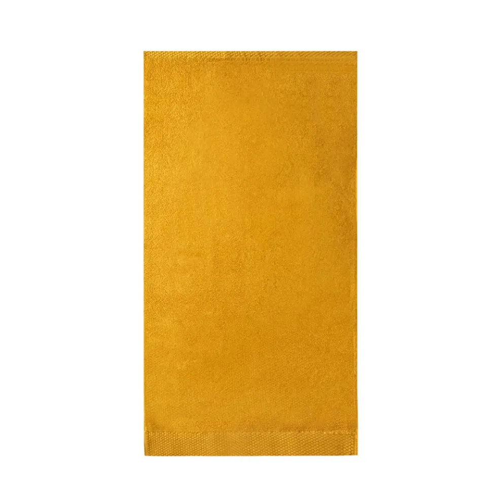 Karaca Home Chandler Modal Bath Towel, 100cmx150cm, Mustard