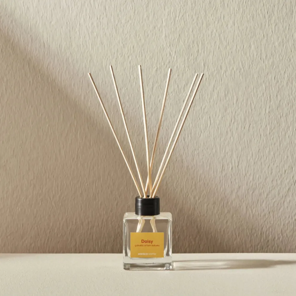 Karaca Home Daisy Reed Diffuser, 100ml, Yellow