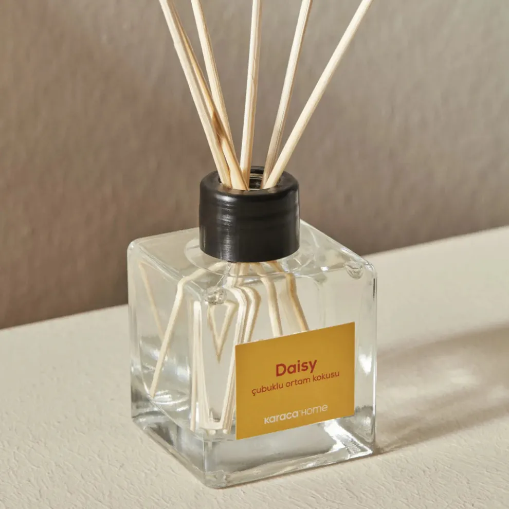 Karaca Home Daisy Reed Diffuser, 100ml, Yellow